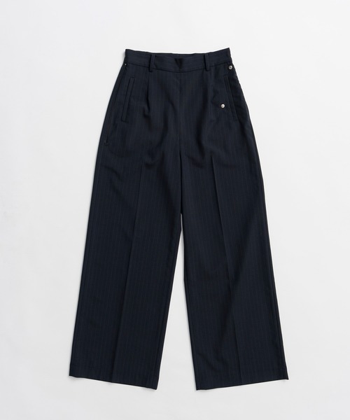 PRANK PROJECT(プランクプロジェクト)の「デタッチャブルエプロンパンツ / Detachable Apron Pants(スラックス・レディース・ネイビー/グレー・36/38)」の7枚目の写真