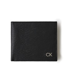 Calvin Klein（カルバン・クライン）の「【Calvin Klein/カルバンクライン】Billfold With Coin Pocket / ワンポイント レザーコンパクトウォレット（財布）」