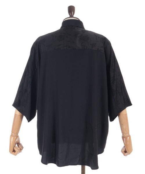 REZEN（リゼン）の「菖蒲刺繍半袖シャツ（シャツ/ブラウス・メンズ・ピンク/ライトグレー/レッドパープル・MEDIUM/LARGE）」の21枚目の写真