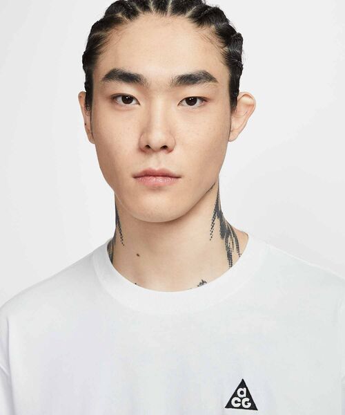 ACG(エィシージー)の「ナイキ ACG メンズ Dri-FIT Tシャツ / Nike ACG Men's Dri-FIT T-Shirt IH1289-121 Summit White(Tシャツ/カットソー・メンズ・アイボリー・XL/2XL/S/M/L)」の11枚目の写真