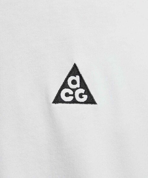 ACG(エィシージー)の「ナイキ ACG メンズ Dri-FIT Tシャツ / Nike ACG Men's Dri-FIT T-Shirt IH1289-121 Summit White(Tシャツ/カットソー・メンズ・アイボリー・XL/2XL/S/M/L)」の12枚目の写真
