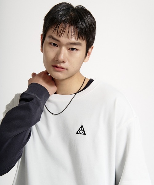 ACG(エィシージー)の「ナイキ ACG メンズ Dri-FIT Tシャツ / Nike ACG Men's Dri-FIT T-Shirt IH1289-121 Summit White(Tシャツ/カットソー・メンズ・アイボリー・XL/2XL/S/M/L)」の2枚目の写真
