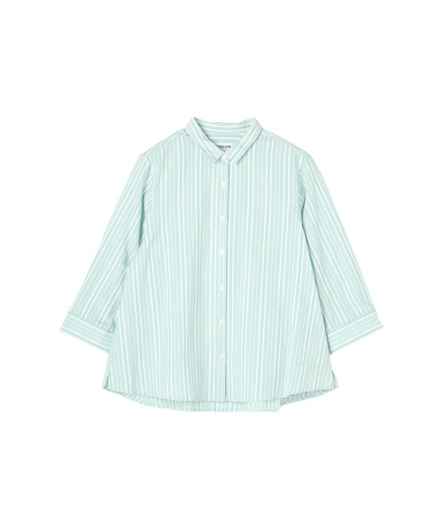 McGREGOR(マックレガー)の「ドビーサッカーブラウス(シャツ/ブラウス・レディース・アイボリー/ミント・M/L)」の15枚目の写真