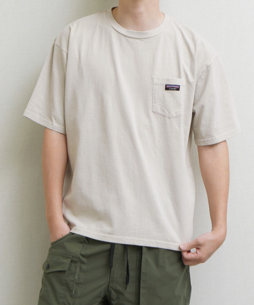 GERRY(ジェリー)の「GERRY 天竺胸ポケットピグメントTシャツ(Tシャツ/カットソー・メンズ・アイボリー/ピンク/ブルー/ブラック・MEDIUM/X-LARGE/LARGE)」の18枚目の写真
