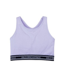 flufeel（フラフィール）の「スラっとピン！　思春期のこころとからだを思いやる　Ｋガールっぽハーフタンク（スポーツブラ）」