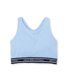 flufeel（フラフィール）の「スラっとピン！　思春期のこころとからだを思いやる　Ｋガールっぽハーフタンク（スポーツブラ）」