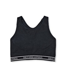 flufeel（フラフィール）の「スラっとピン！　思春期のこころとからだを思いやる　Ｋガールっぽハーフタンク（スポーツブラ）」