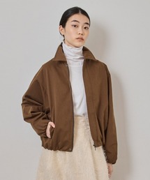 COMMON＋HAUS（コモンハウス）の「バルーンフォルム　クロップドブルゾン（ブルゾン）」