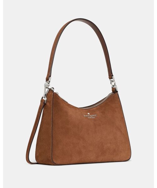 kate spade new york（ケイトスペード ニューヨーク）の「マルゴー スエード ショルダー バッグ（ショルダーバッグ・レディース・ブラウン・ONESIZE）」の4枚目の写真