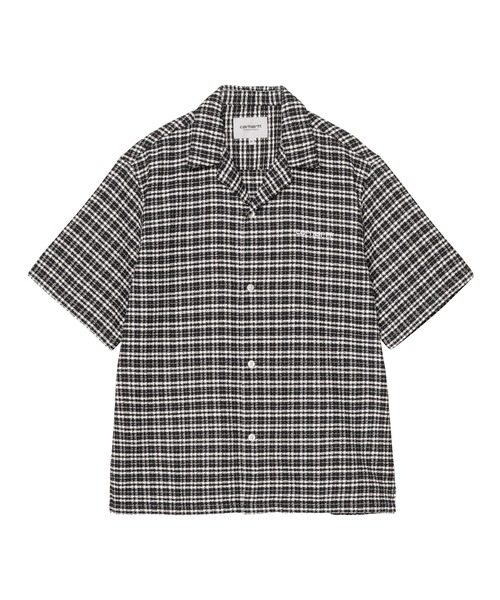 Carhartt WIP(カーハートダブリューアイピー)の「S/S Kander Shirt(シャツ/ブラウス・メンズ・ブルー系その他6/グリーン系その他5/ブラック系その他3・MEDIUM/SMALL/LARGE)」の2枚目の写真