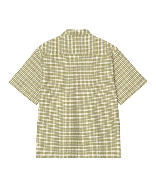 Carhartt WIP(カーハートダブリューアイピー)の「S/S Kander Shirt(シャツ/ブラウス・メンズ・ブルー系その他6/グリーン系その他5/ブラック系その他3・MEDIUM/SMALL/LARGE)」の6枚目の写真