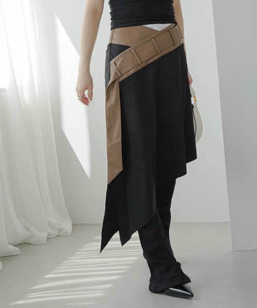 chuclla(チュクラ)の「スキニーストレッチフレアパンツ chw26s256(その他パンツ・レディース・ブラック・L/M/S)」の17枚目の写真