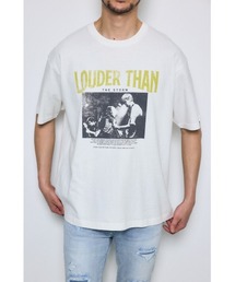 LOUNDER THAN Tシャツ　春服　夏服　秋服　半袖　グラフィック　ロゴ