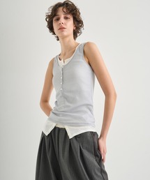 CITY TOKYO | 【CITY TOKYO/シティートウキョウ】Layered Tank Tops/レイヤードタンクトップ(タンクトップ)