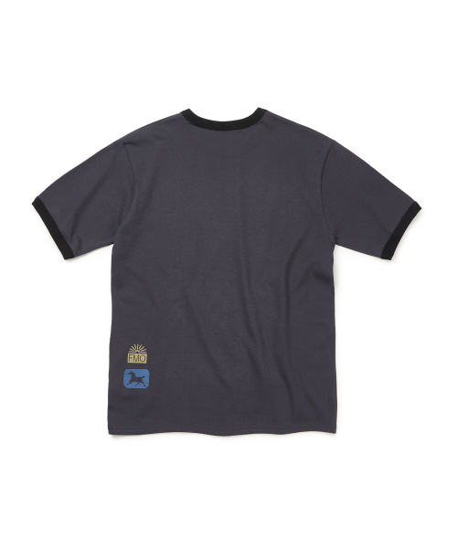 FREEMARIO（フリーマリオ）の「スモジリングTシャツ [チャコール]（Tシャツ/カットソー・レディース・チャコール・SMALL/MEDIUM）」の3枚目の写真