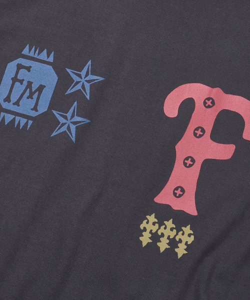 FREEMARIO（フリーマリオ）の「スモジリングTシャツ [チャコール]（Tシャツ/カットソー・レディース・チャコール・SMALL/MEDIUM）」の5枚目の写真