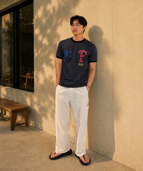 FREEMARIO（フリーマリオ）の「スモジリングTシャツ [チャコール]（Tシャツ/カットソー・レディース・チャコール・SMALL/MEDIUM）」の6枚目の写真