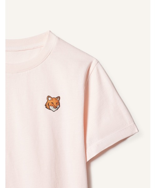 Maison Kitsune（メゾンキツネ）の「FOX HEAD KID TEE-SHIRT（Tシャツ/カットソー・キッズ・ベビーピンク/ライトグレー/ホワイト/ネイビー・4/12/10/8/6）」の12枚目の写真