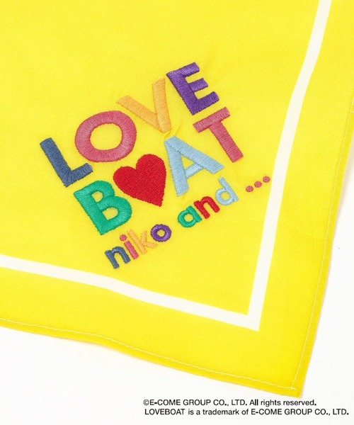 niko and...(ニコアンド)の「【LOVEBOAT(ラブボート)】コラボバンダナスカーフ(バンダナ/スカーフ・レディース・その他1/ブラウン/マスタード・0)」の21枚目の写真