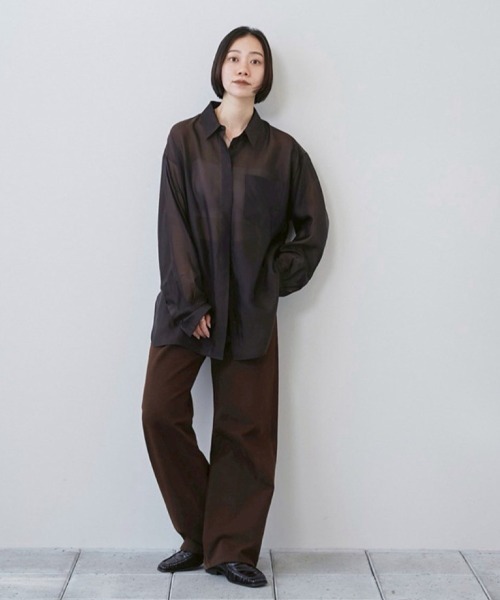 TODAYFUL(トゥデイフル)の「Cary's Denim(デニムパンツ・レディース・ブラウン・23inch/26inch/25inch/24inch)」の6枚目の写真