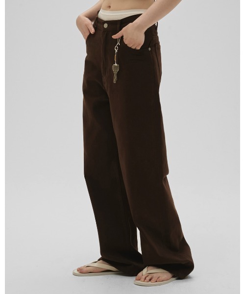 TODAYFUL(トゥデイフル)の「Cary's Denim(デニムパンツ・レディース・ブラウン・23inch/26inch/25inch/24inch)」の15枚目の写真