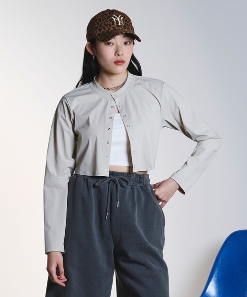 TAION(タイオン)の「(TAION)COOL CARDIGAN(カーディガン/ボレロ・レディース・ブラック/ベージュ・ONE SIZE)」の14枚目の写真