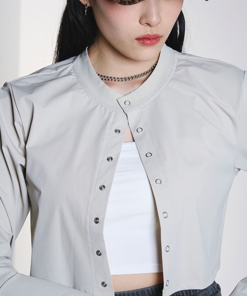 TAION(タイオン)の「(TAION)COOL CARDIGAN(カーディガン/ボレロ・レディース・ブラック/ベージュ・ONE SIZE)」の21枚目の写真