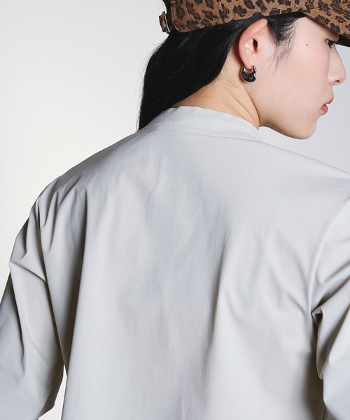 TAION(タイオン)の「(TAION)COOL CARDIGAN(カーディガン/ボレロ・レディース・ブラック/ベージュ・ONE SIZE)」の22枚目の写真