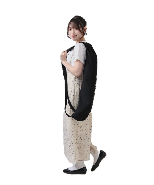 BACKYARD FAMILY(バックヤードファミリー)の「ヨガマット ケース バッグ pmyyoga003(スポーツグッズ・レディース・ピンク/グリーン/ベージュ/グレー/ブラック・FREE)」の7枚目の写真