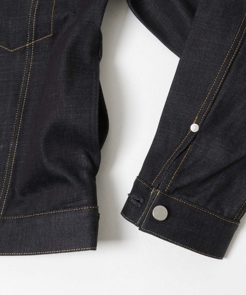 URBAN RESEARCH(アーバンリサーチ)の「MOMOTARO JEANS #003 STANDARD DENIM JACKET(デニムジャケット・メンズ・インディゴブルー・X-SMALL/XX-LARGE/X-LARGE/LARGE/MEDIUM/SMALL)」の9枚目の写真