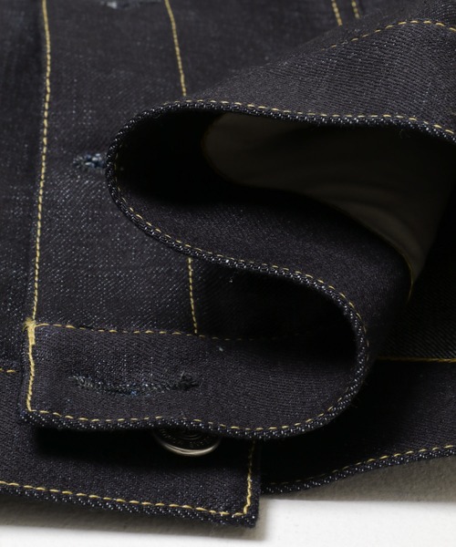 URBAN RESEARCH(アーバンリサーチ)の「MOMOTARO JEANS #003 STANDARD DENIM JACKET(デニムジャケット・メンズ・インディゴブルー・X-SMALL/XX-LARGE/X-LARGE/LARGE/MEDIUM/SMALL)」の12枚目の写真