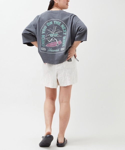 Kahiko（カヒコ）の「【Kahiko】SURF＆Palms ヒオラニショートパンツ（その他パンツ・レディース・ブルー/ホワイト/カーキ/ブラック・FREE）」の8枚目の写真