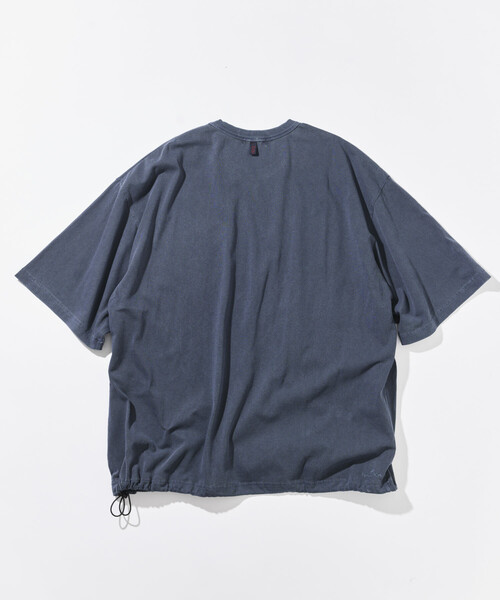 NAUTICA(ノーティカ)の「NAUTICA/ノーティカ リラックスフィット フラッグロゴ ヘムコード ポケットTシャツ/ピグメント(Tシャツ/カットソー・メンズ・グリーン/ブラウン/ネイビー/チャコールグレー・X-LARGE/LARGE/MEDIUM/SMALL)」の13枚目の写真