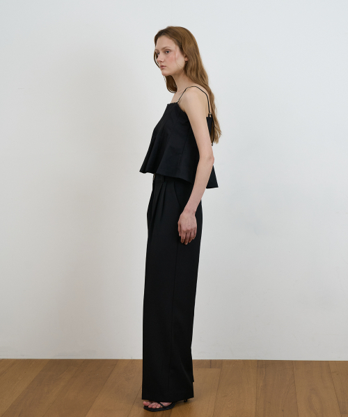 DEHEVE（デヘヴェ）の「Strap Sleeveless Blouse [Black]（シャツ/ブラウス・レディース・ブラック・SMALL/MEDIUM）」の10枚目の写真