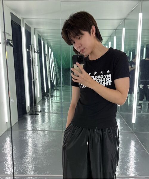 LECYTO（レシト）の「Hotter Than You T-shirt_[Black]（Tシャツ/カットソー・レディース・その他・FREE）」の3枚目の写真