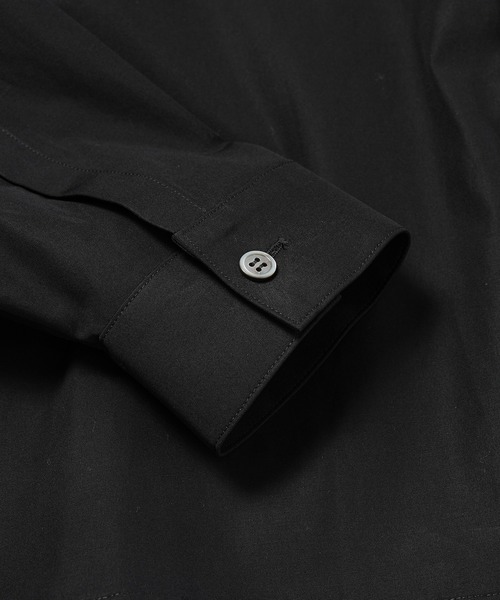 GURTWEIN( ガーウィン)の「Organic cotton poplin ruffled boxy blouse(シャツ/ブラウス・レディース・ブラック/ホワイト・36)」の8枚目の写真