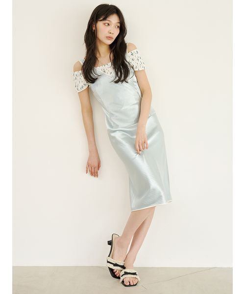 LILY BROWN（リリーブラウン）の「シャーリングカットトップス（Tシャツ/カットソー・レディース・ピンク/ドット/その他・F）」の8枚目の写真