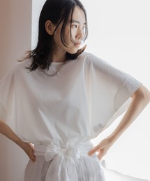 studio CLIP | 《ウタオ》【UVカット加工】コットン100％ポンチプルオーバー(Tシャツ/カットソー)
