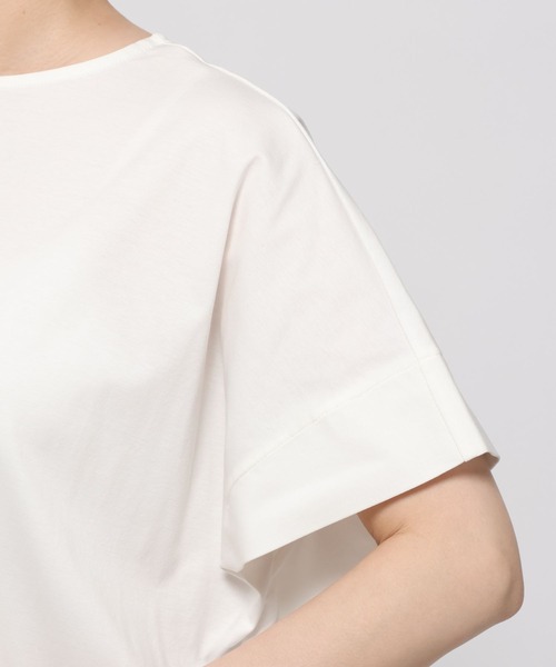studio CLIP(スタディオクリップ)の「《ウタオ》【UVカット加工】コットン100%ポンチプルオーバー(Tシャツ/カットソー・レディース・ボルドー/ブラック/その他1/ホワイト・SMALL/LARGE/MEDIUM/X-LARGE)」の18枚目の写真