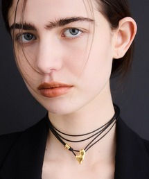 LAPUIS（ラピュイ）の「LAPUIS(ラピュイ)Heart wrap choker（チョーカー）」