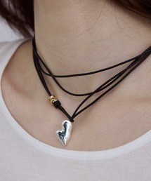LAPUIS（ラピュイ）の「LAPUIS(ラピュイ)Heart wrap choker（チョーカー）」