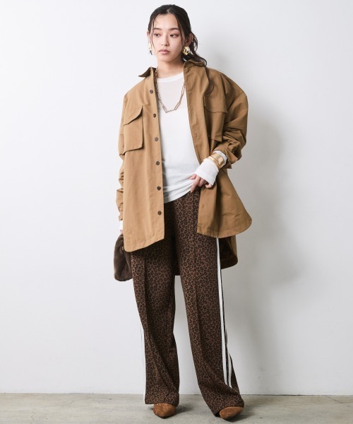 CHIC STYLE(シックスタイル)の「エアリーカットソープルオーバー<大きいサイズ有>シックスタイル(Tシャツ/カットソー・レディース・ブラック/グレー/オフホワイト・5L/4L/3L/LL/L/M)」の5枚目の写真