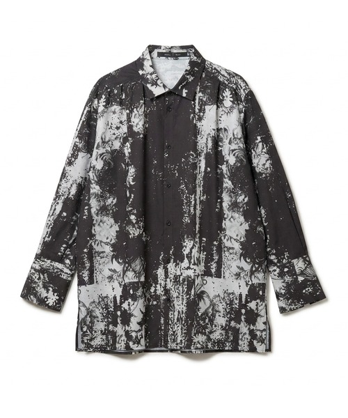 NO ID.（ノーアイディ）の「【NO ID.】Abstracts Print Long Shirt / Abstractsプリントロングシャツ（シャツ/ブラウス・メンズ・ホワイト/ブラック・ONE SIZE）」の21枚目の写真