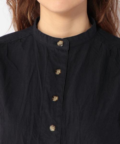 SHIPS Days(シップスデイズ)の「Villon'd: シャツチュニック(ネイビー)◇(シャツ/ブラウス・レディース・ネイビー・S~M/M~L)」の6枚目の写真