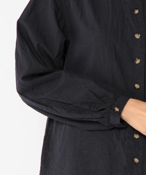 SHIPS Days(シップスデイズ)の「Villon'd: シャツチュニック(ネイビー)◇(シャツ/ブラウス・レディース・ネイビー・S~M/M~L)」の7枚目の写真