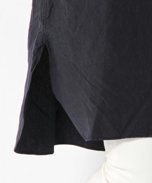 SHIPS Days(シップスデイズ)の「Villon'd: シャツチュニック(ネイビー)◇(シャツ/ブラウス・レディース・ネイビー・S~M/M~L)」の9枚目の写真