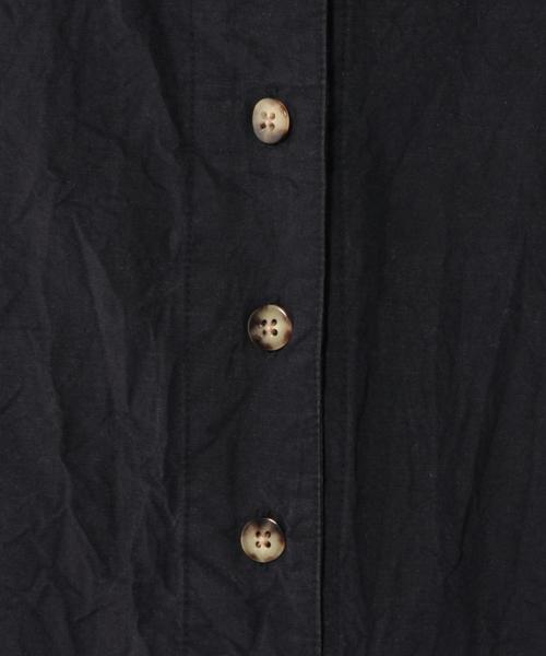 SHIPS Days(シップスデイズ)の「Villon'd: シャツチュニック(ネイビー)◇(シャツ/ブラウス・レディース・ネイビー・S~M/M~L)」の10枚目の写真