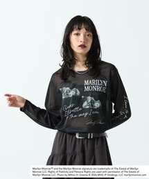 【Marilyn Monroe】フォトシアーロングスリーブ