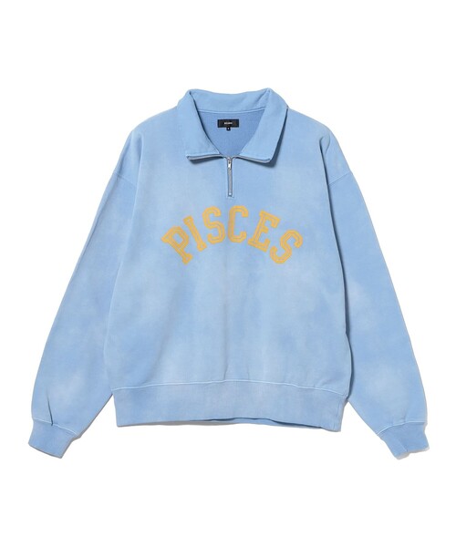 BEAMS(ビームス)の「フェード スーベニア ハーフジップスウェット(スウェット・メンズ・レッド/ブルー/ブラック系その他4・SMALL/MEDIUM/LARGE/X-LARGE/XX-LARGE)」の4枚目の写真