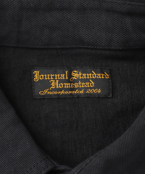 JOURNAL STANDARD J.S HOMESTEAD(ジャーナルスタンダードホームステッド)の「J.S.Homestead / コットン リネン ウエスト ポケット 短丈 シャツ(シャツ/ブラウス・メンズ・ブラウン系その他/カーキ/ベージュ/ブラック・MEDIUM/LARGE)」の13枚目の写真